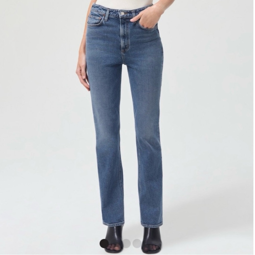 AGOLDE Vintage High Rise Bootcut in Prophecy Size 24-25